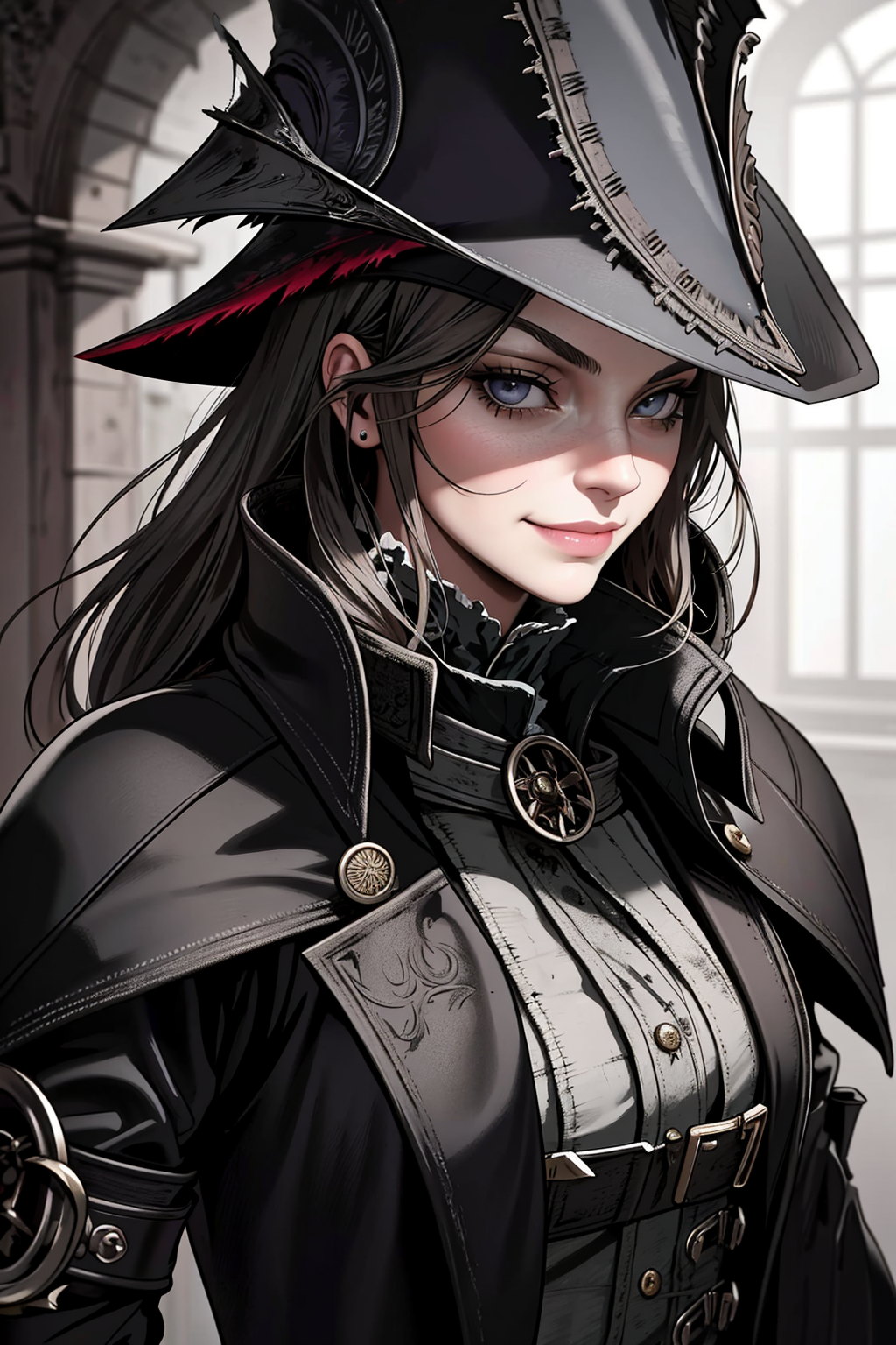 10804-1832642456-((Masterpiece, best quality)),edgQuality,smirk,smug,posing for a picture_edgBB, tricorne, hunter (bloodborne) ,woman wearing edg.png